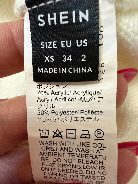 Cozy White Knit Lounge Set XS Cardigan & Pants Soft Minimal Outfit - Picture 7 of 7